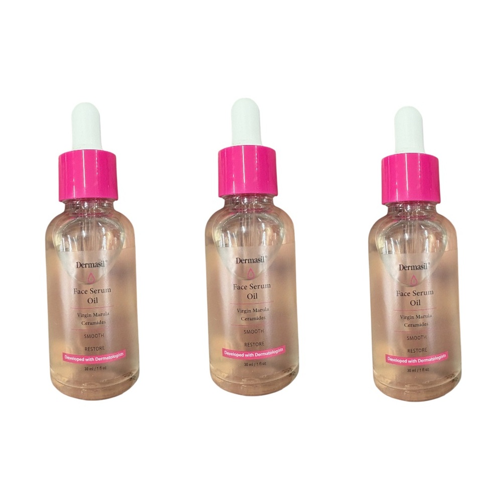 Dermasil 3 Face Serum Oil virgin marula ceramide